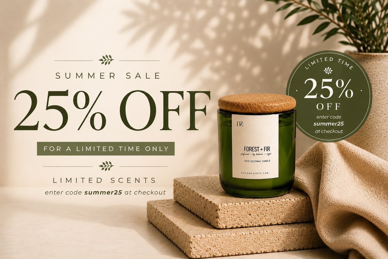 Summer Sale 25% Off — use code SUMMER25